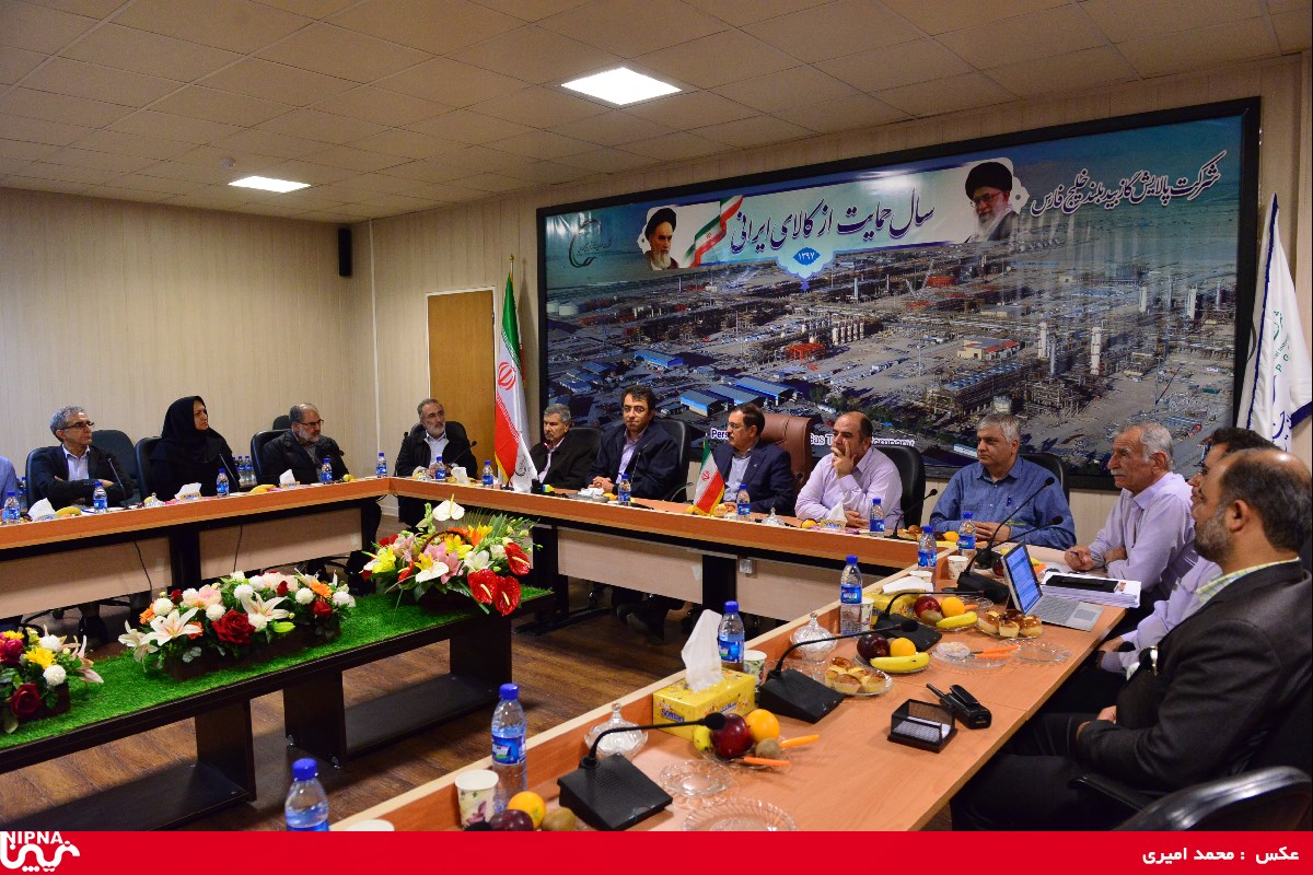 بازدید دکتر نوروز زاده از طرح پتروشیمی گچساران و طرح پالایشگاه گاز بید بلند خلیج فارس -97/1/27 11