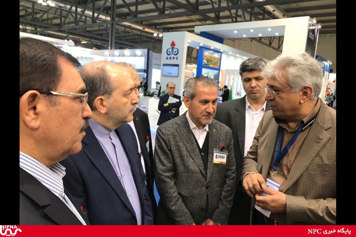 بازدید دکتر نوروز زاده و هیئت همراه از پاویون ایران در نمایشگاه میلان پلاست 2018 9