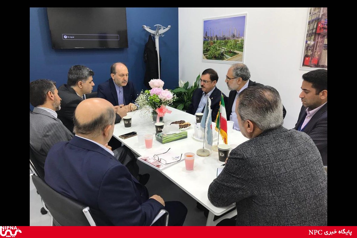 بازدید دکتر نوروز زاده و هیئت همراه از پاویون ایران در نمایشگاه میلان پلاست 2018 20