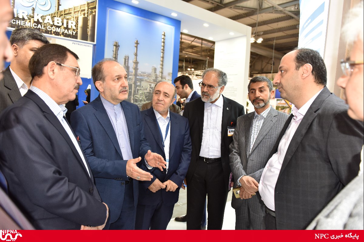 بازدید دکتر نوروز زاده و هیئت همراه از پاویون ایران در نمایشگاه میلان پلاست 2018 26