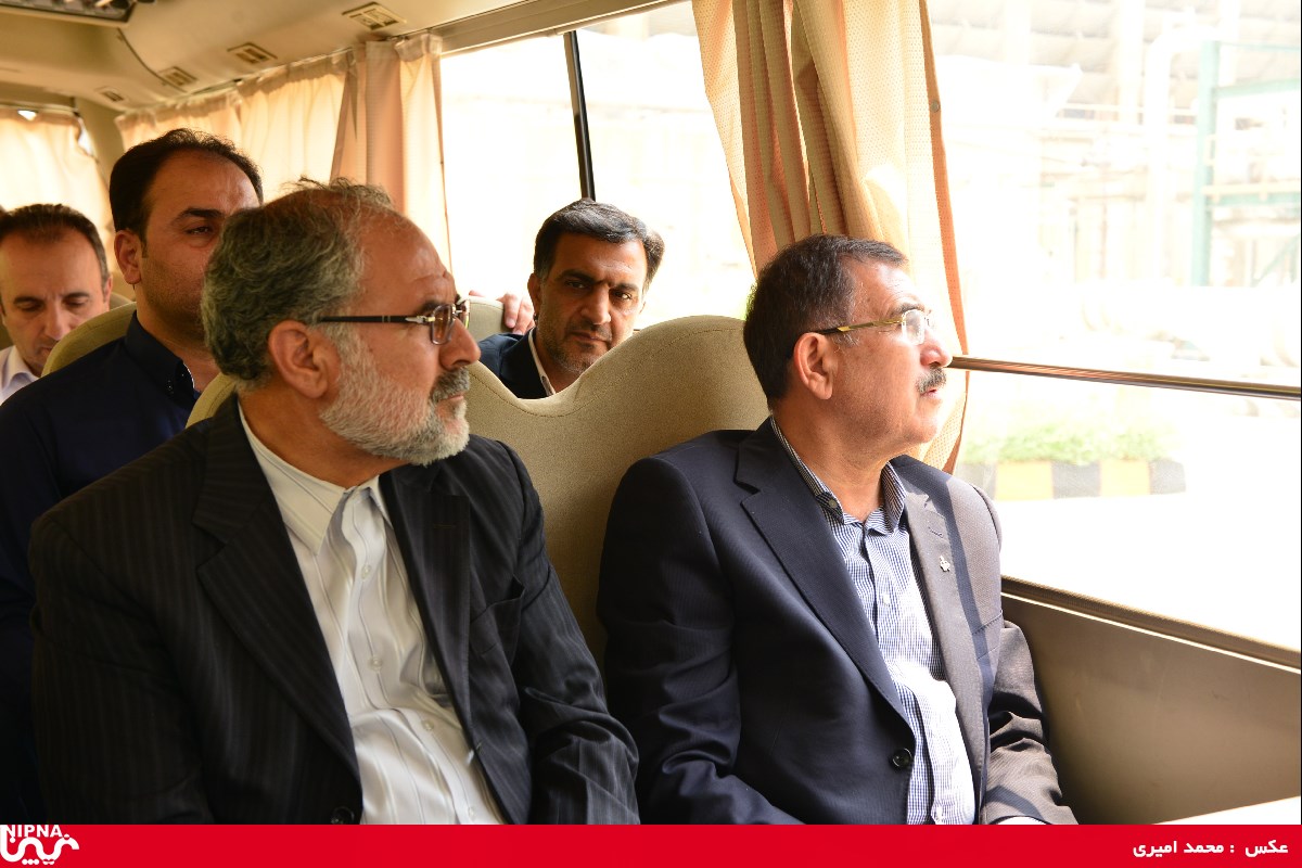 دیدار دکتر نوروز زاده با استاندار بوشهر، بازدید از طرح پتروشمی مرجان و شهرک مسکونی ولیعصر-97/5/16 4