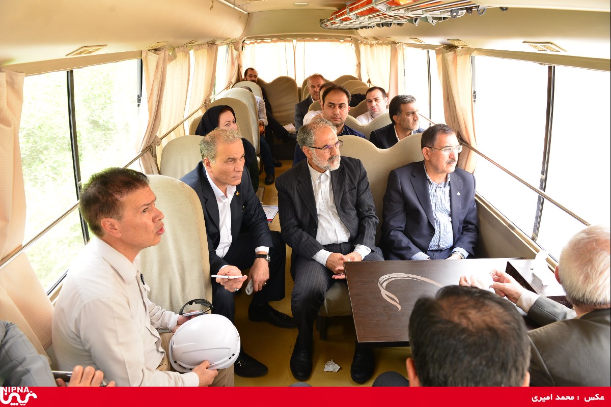 دیدار دکتر نوروز زاده با استاندار بوشهر، بازدید از طرح پتروشمی مرجان و شهرک مسکونی ولیعصر-97/5/16 5