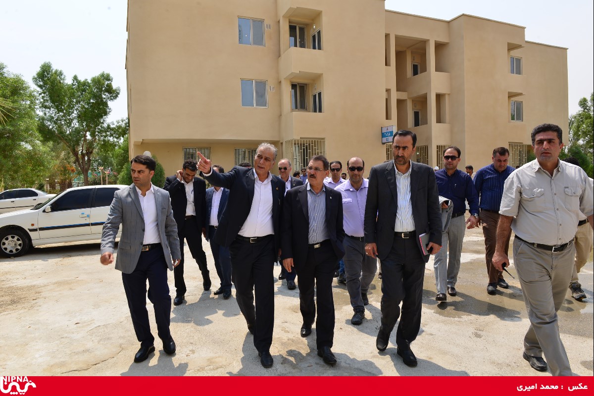 دیدار دکتر نوروز زاده با استاندار بوشهر، بازدید از طرح پتروشمی مرجان و شهرک مسکونی ولیعصر-97/5/16 13