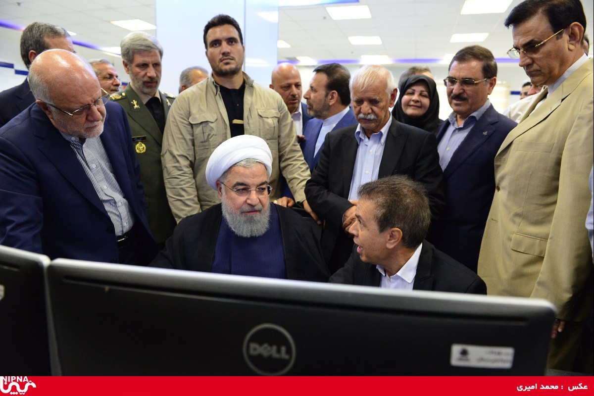 آئین افتتاحیه پتروشیمی مرجان، فاز 3 پتروشیمی پردیس، نیروگاه تولید برق و بخار پتروشیمی دماوند و امضاء قرارداد جمع آوری گازهای مشعل عسلویه 97/6/13 14