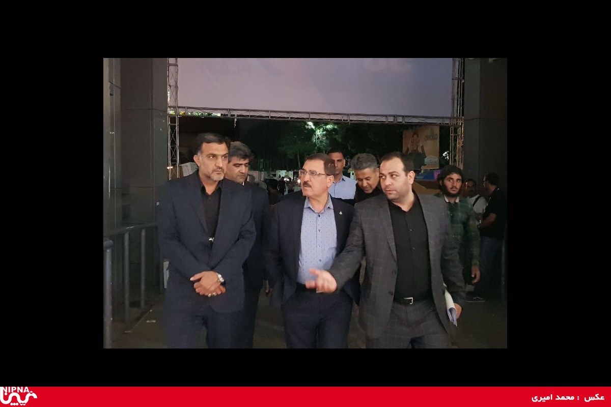 بازدید دکتر نوروز زاده از روند پیشرفت برپایی دوازدهمین نمایشگاه بین المللی ایران پلاست 97/7/1 1