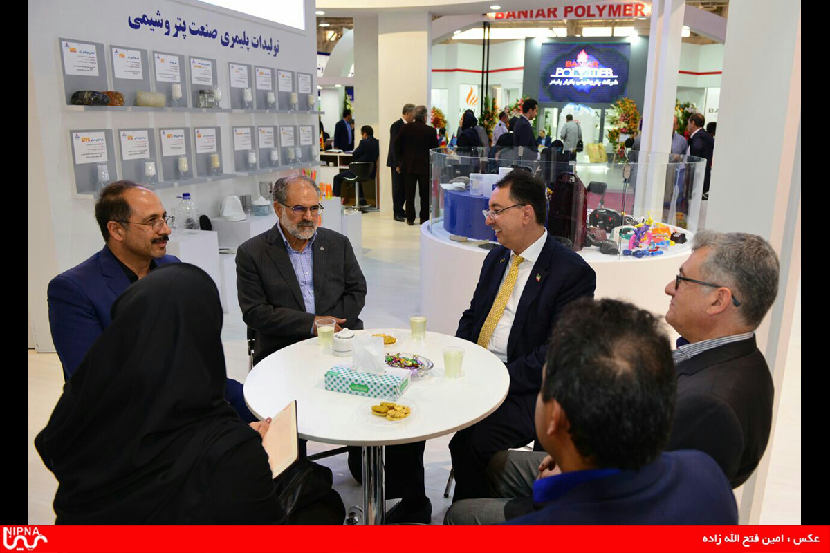 سومین روز برگزاری دوازدهمین نمایشگاه بین المللی ایران پلاست  -97/7/4 9