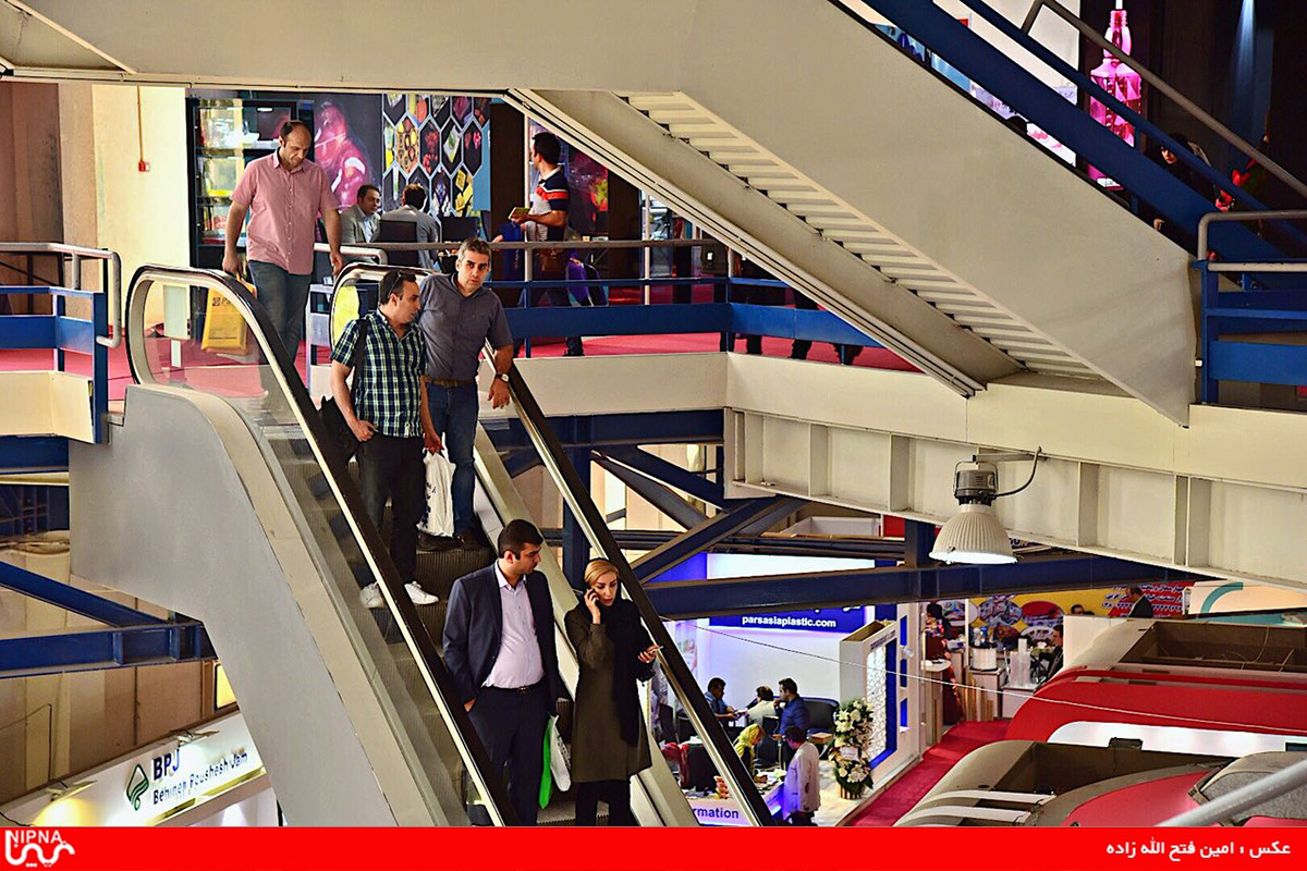 سومین روز برگزاری دوازدهمین نمایشگاه بین المللی ایران پلاست  -97/7/4 55