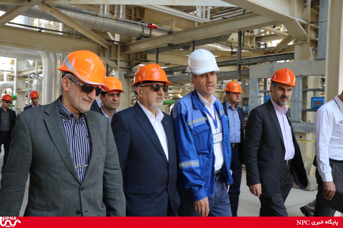 بازدید معاون وزیر نفت از چند طرح توسعه ای پتروشیمی در منطقه ویژه اقتصادی پارس (عسلویه)  و منطقه انرژی بر پارسیان– 97/9/28و27 34