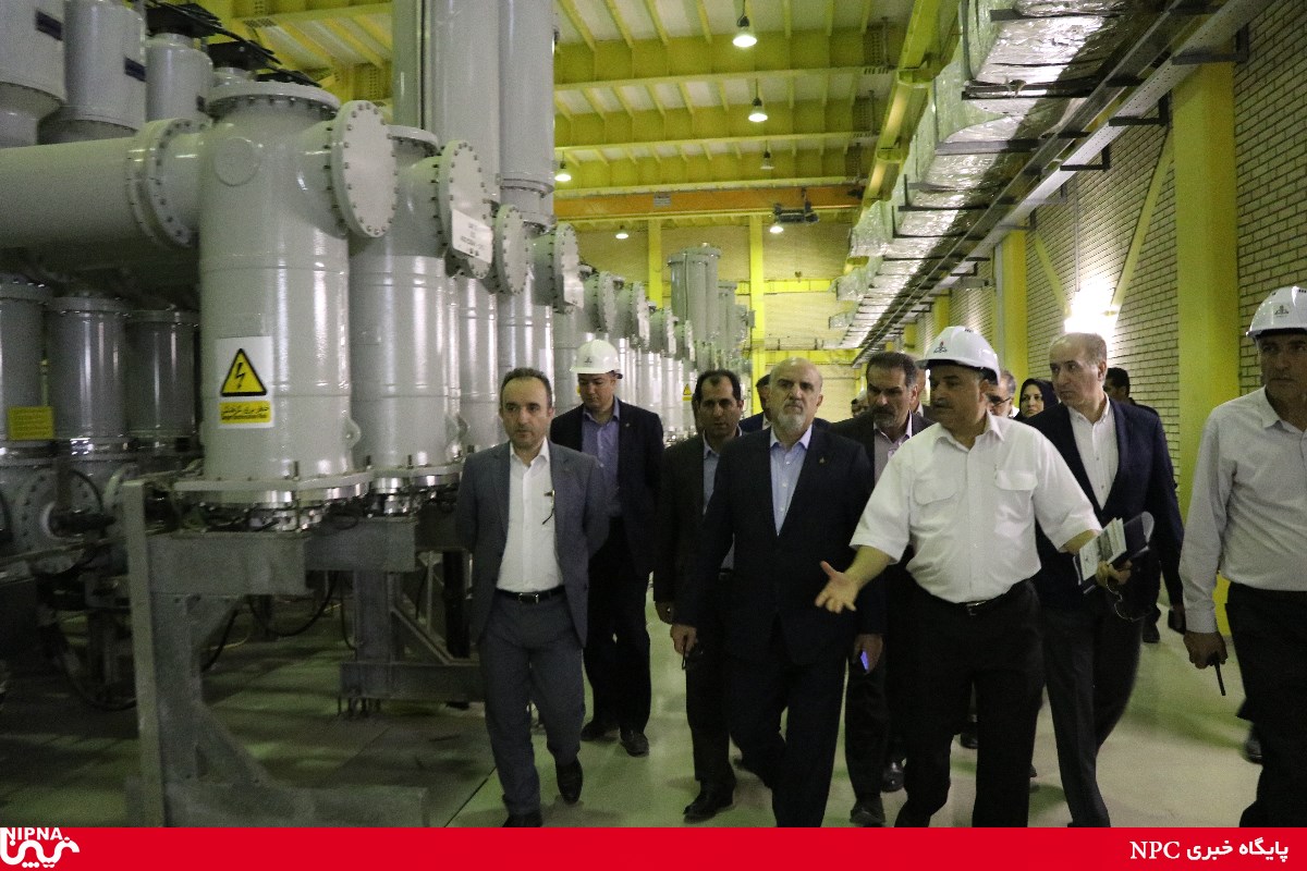 بازدید معاون وزیر نفت از چند طرح توسعه ای پتروشیمی در منطقه ویژه اقتصادی پارس (عسلویه)  و منطقه انرژی بر پارسیان– 97/9/28و27 45