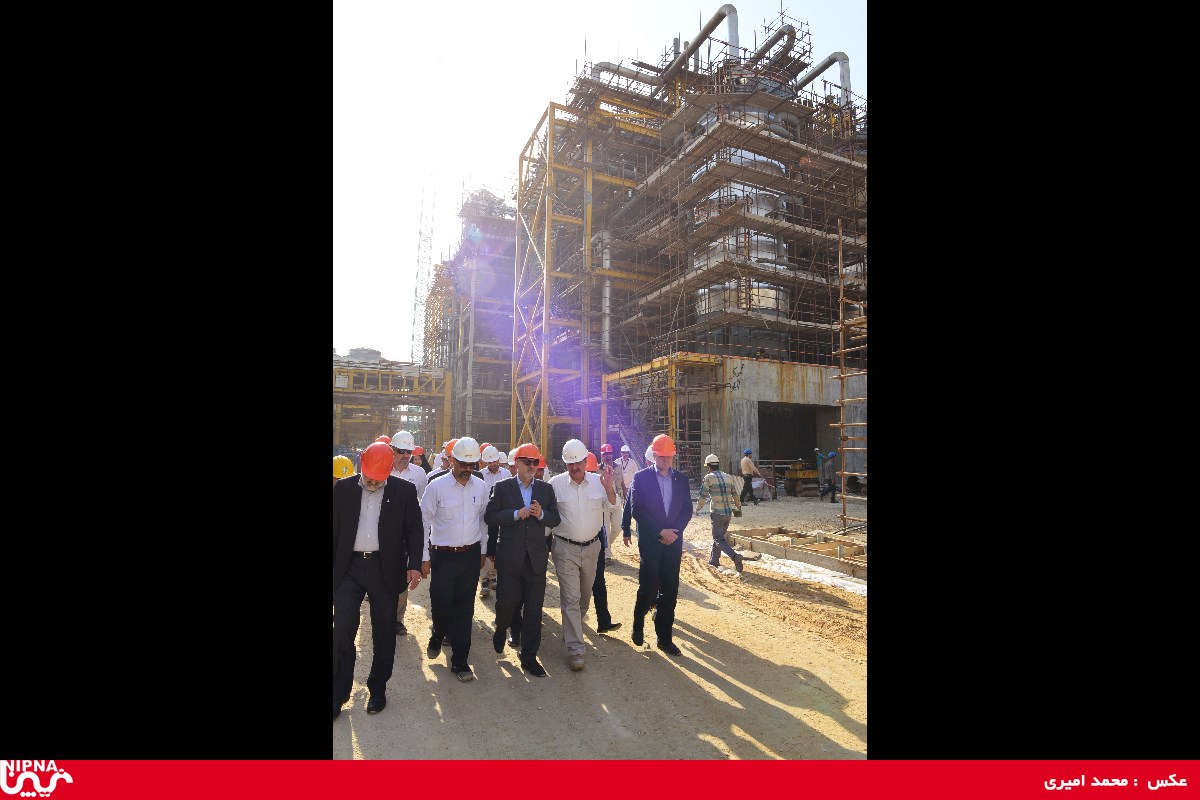 بازدید معاون وزیر نفت و مدیرعامل شرکت ملی صنایع پتروشیمی از طرح های پتروشیمی دنا، کیمیای پارس، سبلان و هنگام - 97/10/26 6