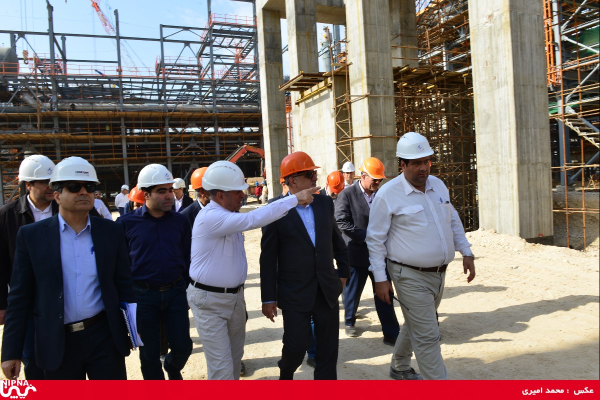 بازدید معاون وزیر نفت و مدیرعامل شرکت ملی صنایع پتروشیمی از طرح های پتروشیمی دنا، کیمیای پارس، سبلان و هنگام - 97/10/26 11