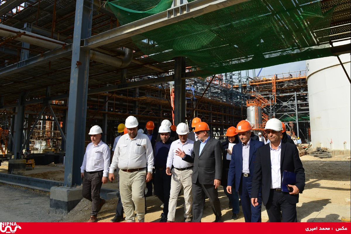 بازدید معاون وزیر نفت و مدیرعامل شرکت ملی صنایع پتروشیمی از طرح های پتروشیمی دنا، کیمیای پارس، سبلان و هنگام - 97/10/26 19