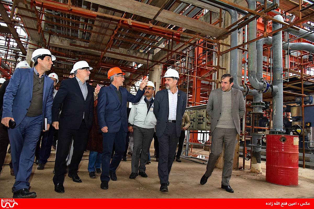 طرح کاتالیست پتروشیمی لرستان در اولویت بازدید مدیرعامل شرکت ملی صنایع پتروشیمی-97/11/11 1