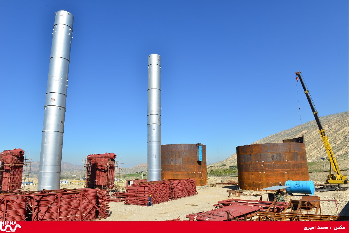 بازدید معاون وزیر نفت و مدیرعامل شرکت ملی صنایع پتروشیمی از  روند  پیشرفت طرح پتروشیمی گچساران - 97/12/13 3