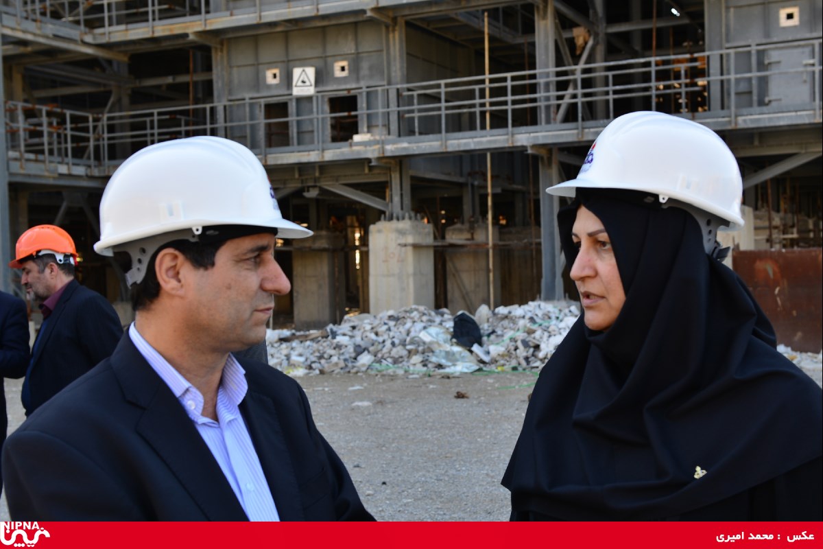 بازدید معاون وزیر نفت و مدیرعامل شرکت ملی صنایع پتروشیمی از  روند  پیشرفت طرح پتروشیمی گچساران - 97/12/13 11