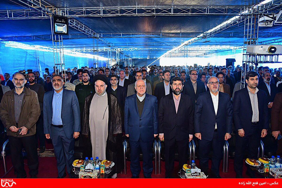 آغاز عملیات اجرایی طرح اتیلن اکساید اندیمشک با حضور وزیر نفت- 97/12/16 42