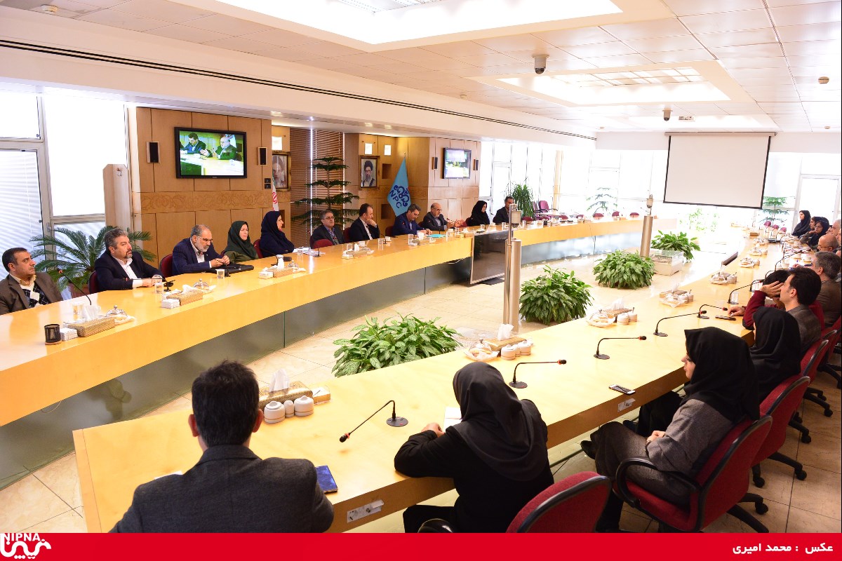 مراسم معارفه سرپرست HSE شرکت ملی صنایع پتروشیمی- 97/12/19 9