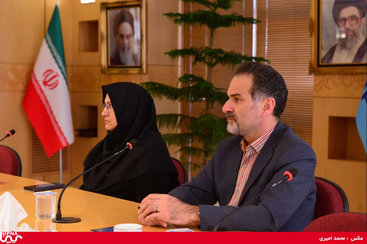 مراسم معارفه سرپرست HSE شرکت ملی صنایع پتروشیمی- 97/12/19 14