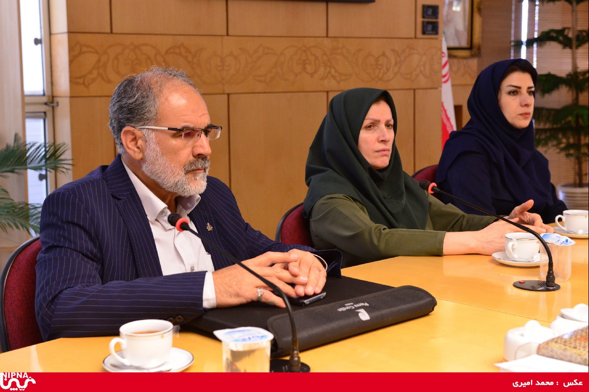 مراسم معارفه سرپرست HSE شرکت ملی صنایع پتروشیمی- 97/12/19 17