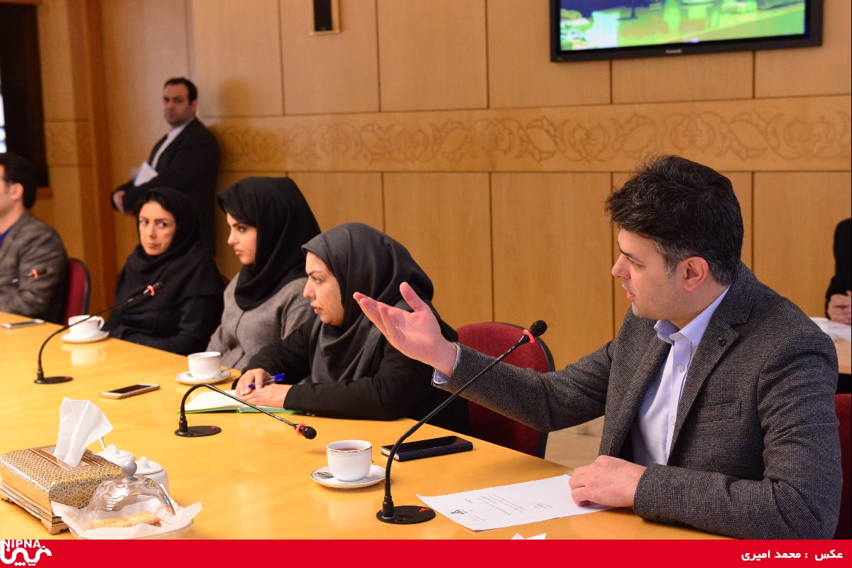 مراسم معارفه سرپرست HSE شرکت ملی صنایع پتروشیمی- 97/12/19 18