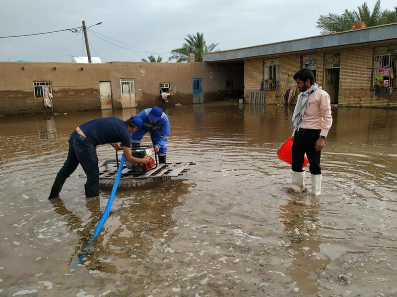 تداوم امداد رسانی بسیجیان صنعت پتروشیمی به سیل زدگان (تصاویر ارسالی روابط عمومی پازارگاد) 5