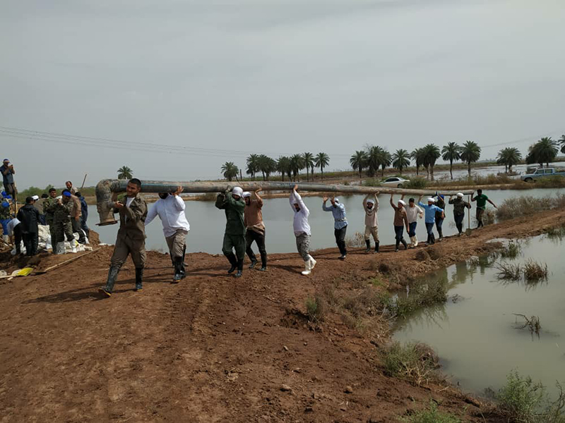 تداوم امداد رسانی بسیجیان صنعت پتروشیمی به سیل زدگان (تصاویر ارسالی روابط عمومی پازارگاد) 11