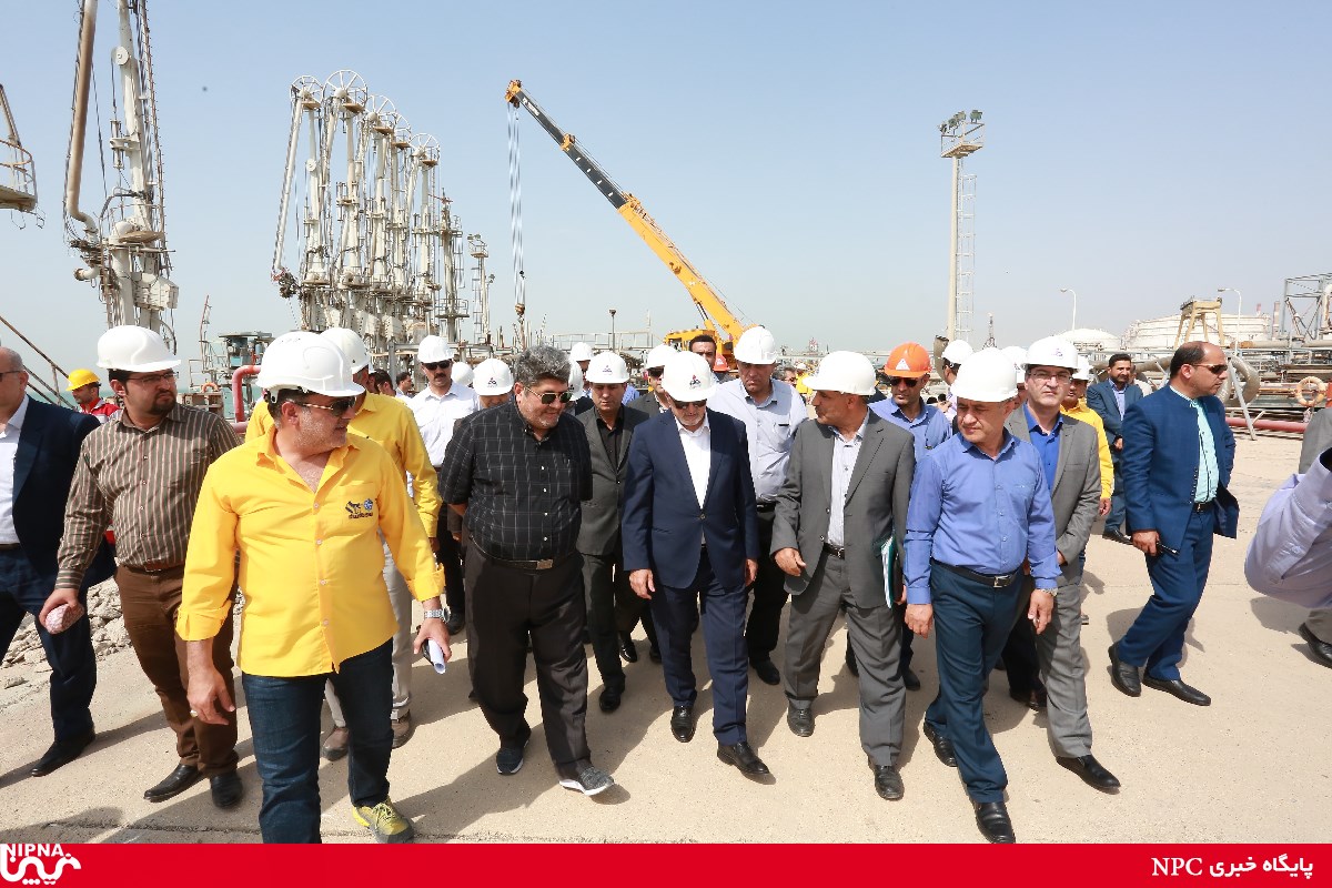 بازدید مدیرعامل شرکت ملی صنایع پتروشیمی از اسکله های منطقه ویژه اقتصادی ماهشهرو طرح های شیرین سازی پتروشیمی بوعلی، پتروناد، پتروکیمیای ابن سینا و پتروشیمی مارون- 8/3/98 3