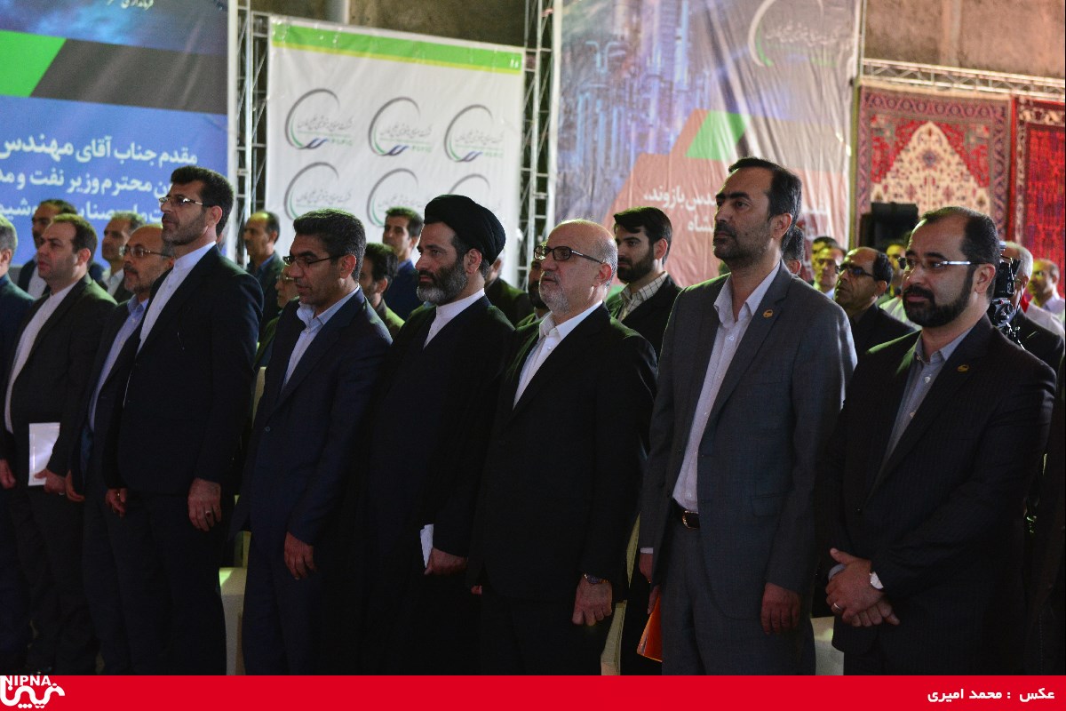 آئین آغاز عملیات اجرایی طرح پتروشیمی سنقر کرمانشاه-98/3/9 3