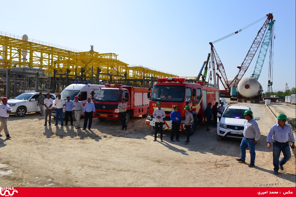 بازدید معاون اول رئیس جمهور از طرح پالایش پارسیان سپهر- 98/4/18 4