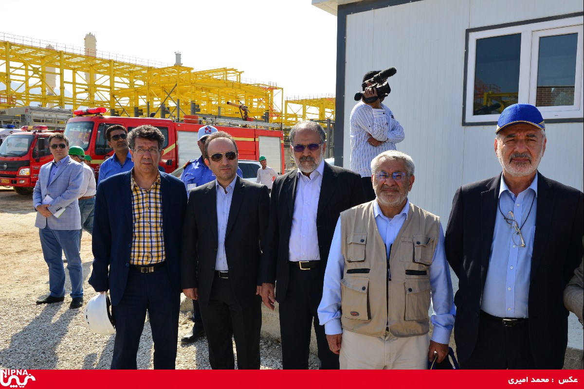 بازدید معاون اول رئیس جمهور از طرح پالایش پارسیان سپهر- 98/4/18 5