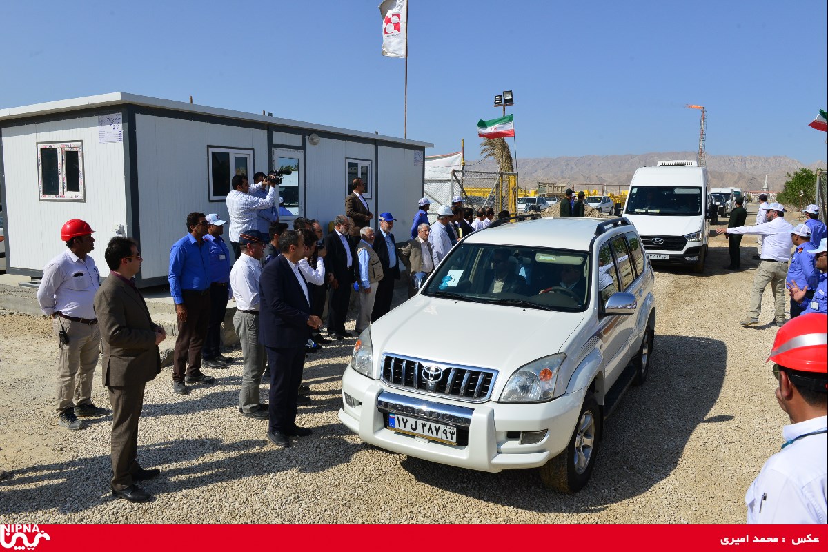 بازدید معاون اول رئیس جمهور از طرح پالایش پارسیان سپهر- 98/4/18 6