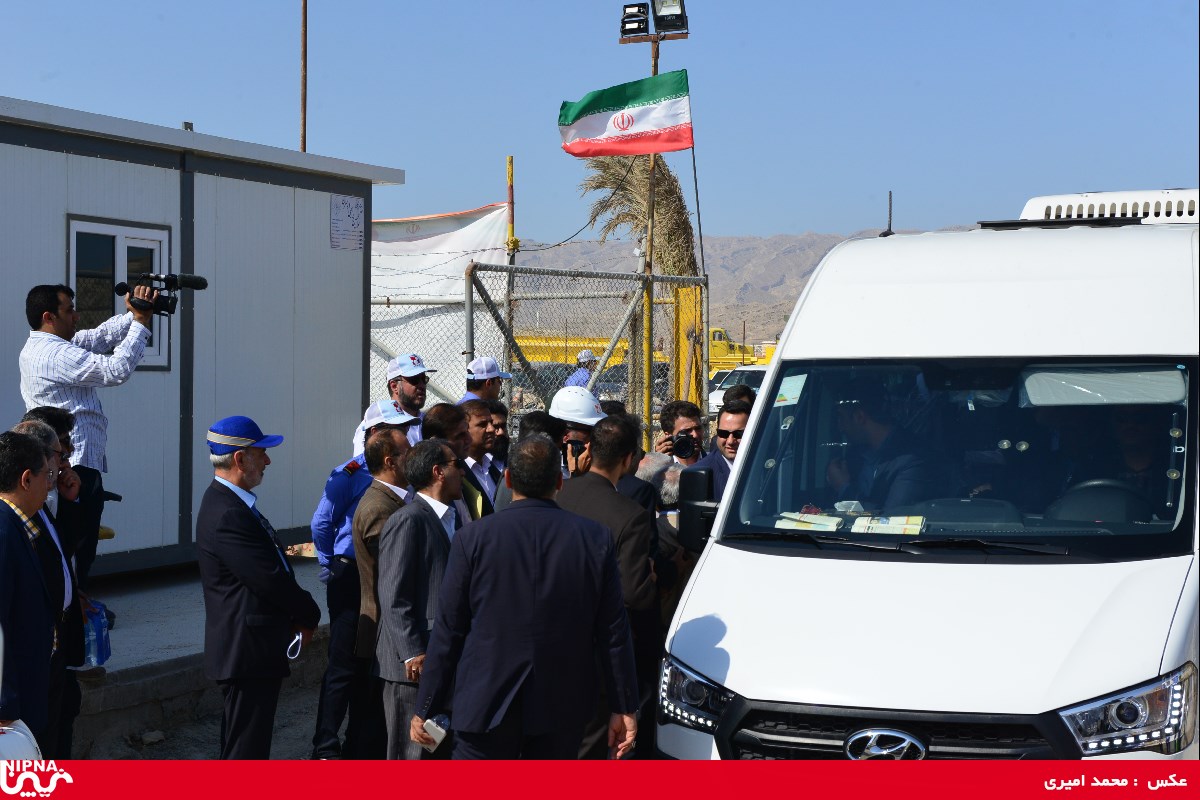 بازدید معاون اول رئیس جمهور از طرح پالایش پارسیان سپهر- 98/4/18 7