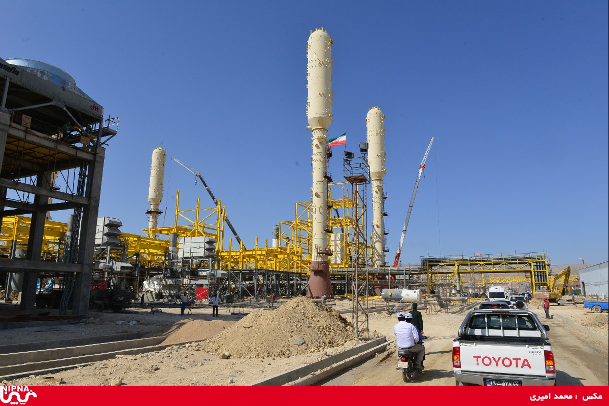 بازدید معاون اول رئیس جمهور از طرح پالایش پارسیان سپهر- 98/4/18 9