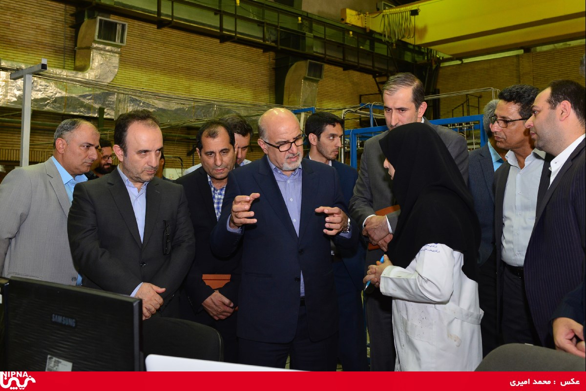 بازدید معاون وزیر نفت از مرکز تهران شرکت پژوهش و فناوری پتروشیمی-98/4/30 7