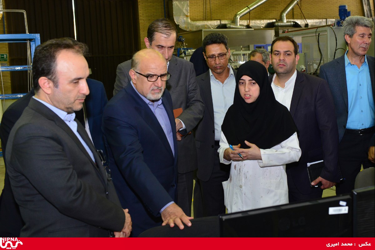 بازدید معاون وزیر نفت از مرکز تهران شرکت پژوهش و فناوری پتروشیمی-98/4/30 8