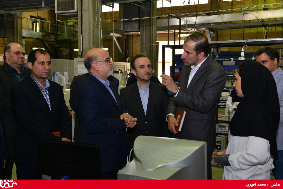 بازدید معاون وزیر نفت از مرکز تهران شرکت پژوهش و فناوری پتروشیمی-98/4/30 10