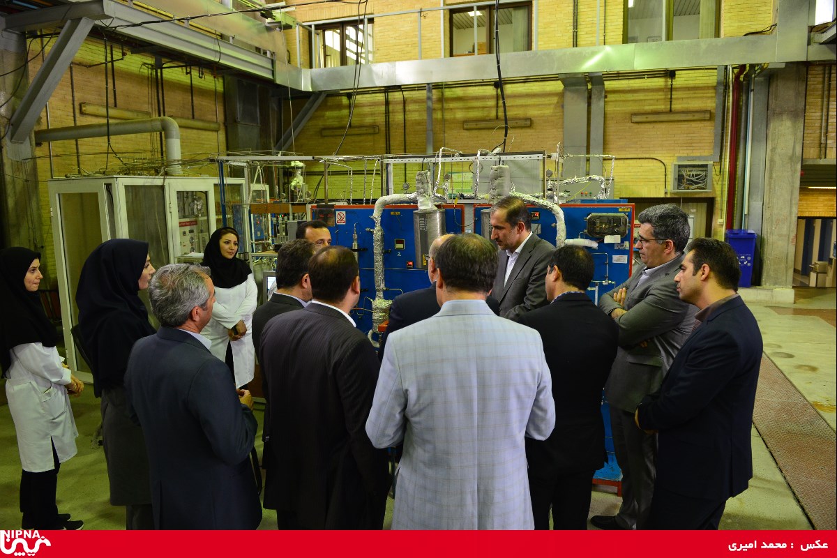 بازدید معاون وزیر نفت از مرکز تهران شرکت پژوهش و فناوری پتروشیمی-98/4/30 13