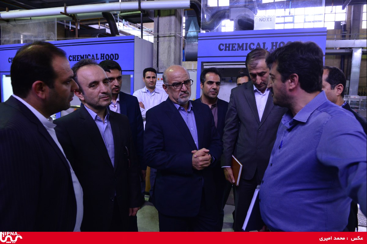 بازدید معاون وزیر نفت از مرکز تهران شرکت پژوهش و فناوری پتروشیمی-98/4/30 17