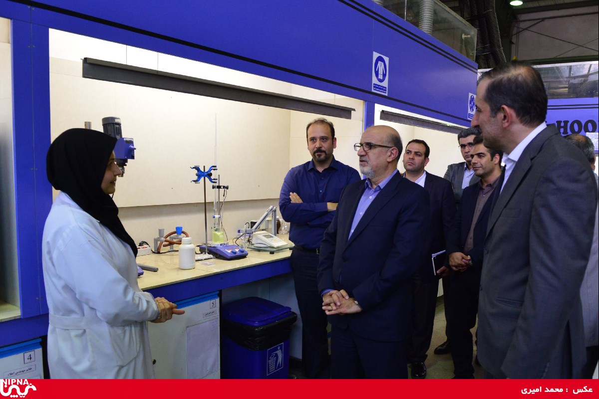 بازدید معاون وزیر نفت از مرکز تهران شرکت پژوهش و فناوری پتروشیمی-98/4/30 18