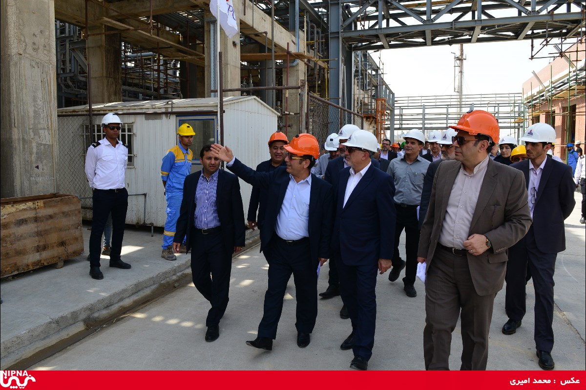بازدید معاون وزیر نفت از مجتمع های پتروشیمی امیرکبیر، رازی، فن آوران و طرح های پتروشیمی ارگ، پتروناد،PBR  تخت جمشید و هیرسا شیمی-98/4/31 25
