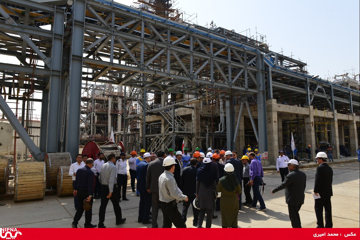 بازدید معاون وزیر نفت از مجتمع های پتروشیمی امیرکبیر، رازی، فن آوران و طرح های پتروشیمی ارگ، پتروناد،PBR  تخت جمشید و هیرسا شیمی-98/4/31 28