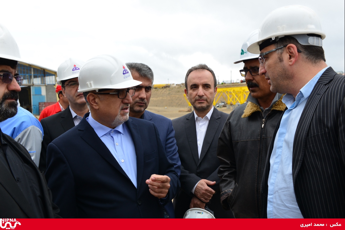 بازدید معاون وزیر نفت به همراه استاندار اردبیل از طرح پتروشیمی آرتا انرژی – 98/6/13 5