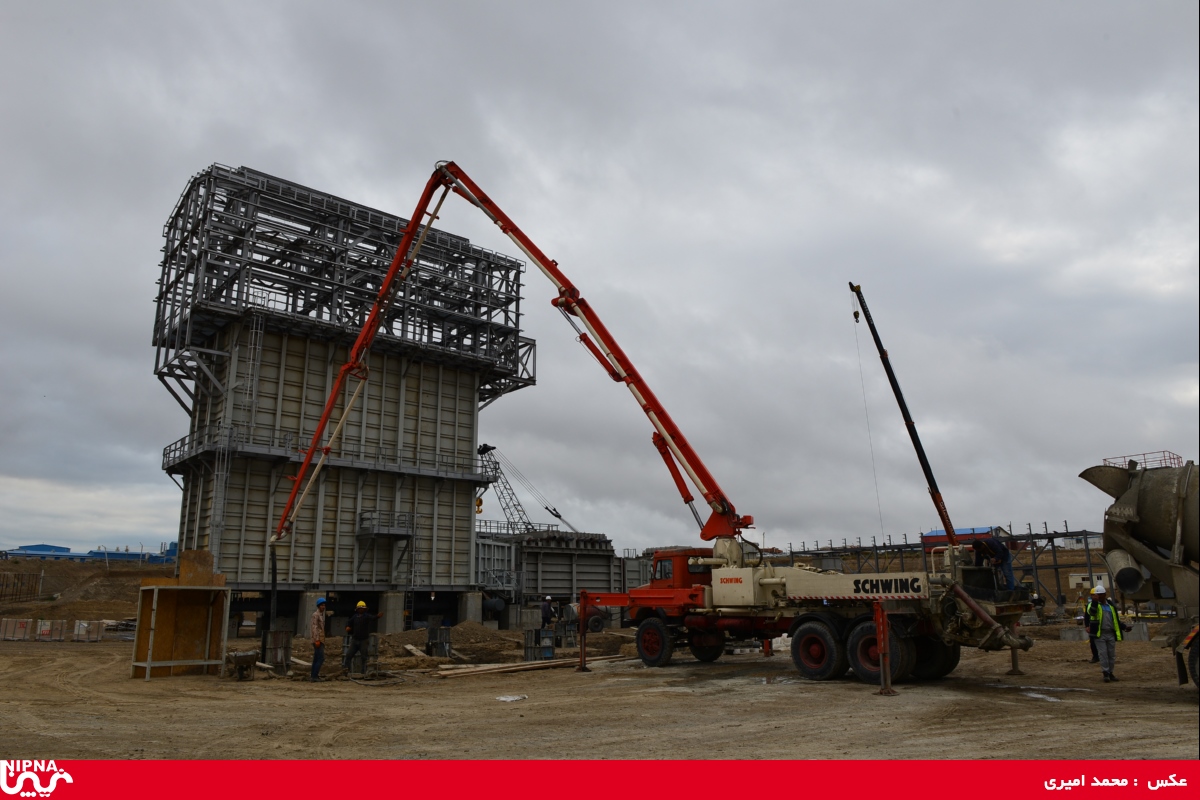 بازدید معاون وزیر نفت به همراه استاندار اردبیل از طرح پتروشیمی آرتا انرژی – 98/6/13 15