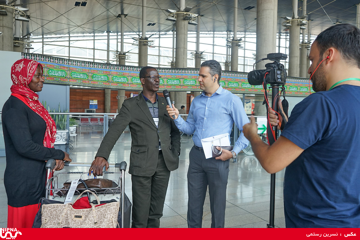 ورود هیئت های خارجی شرکت کننده در نمایشگاه ایران پلاست به تهران – 98/6/30 11