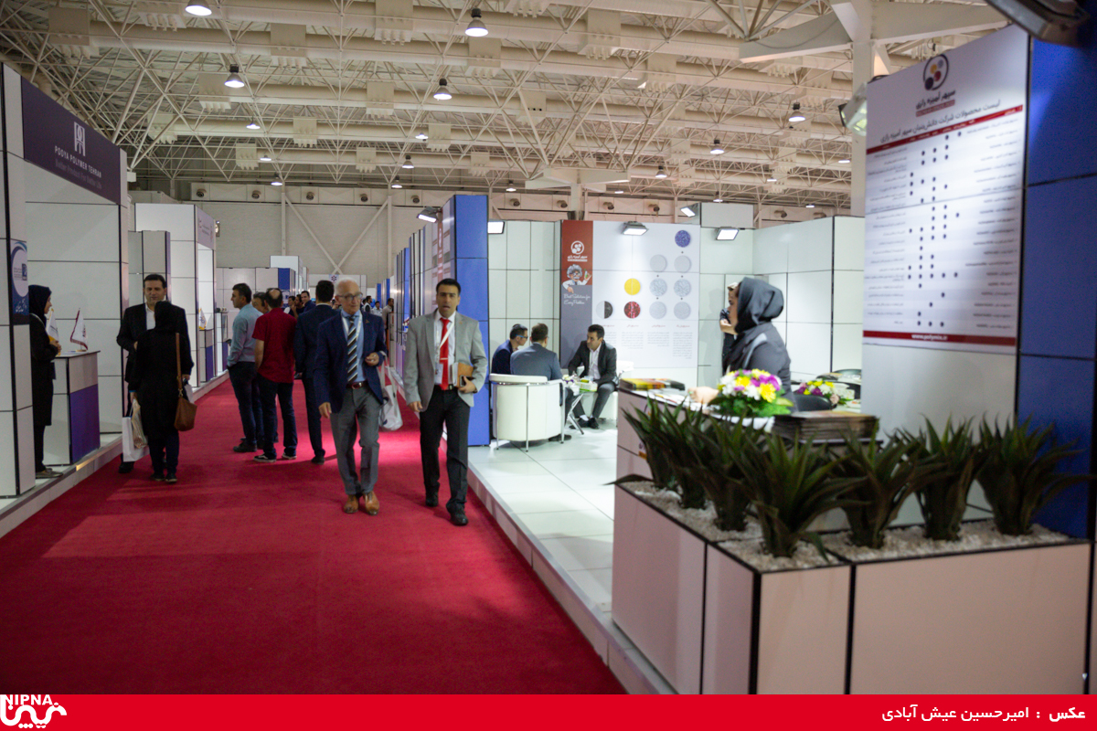سالن 35 در اولین روز از سیزدهمین نمایشگاه ایران پلاست 10