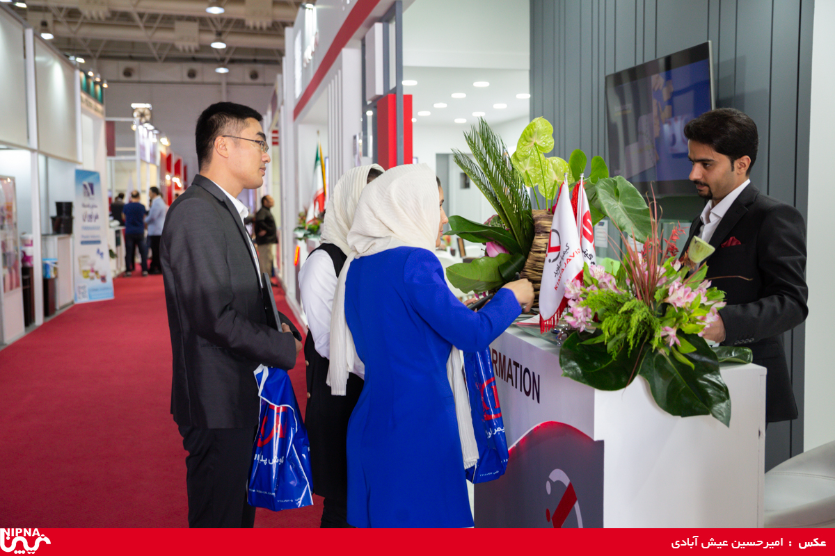 سالن 35 در اولین روز از سیزدهمین نمایشگاه ایران پلاست 14