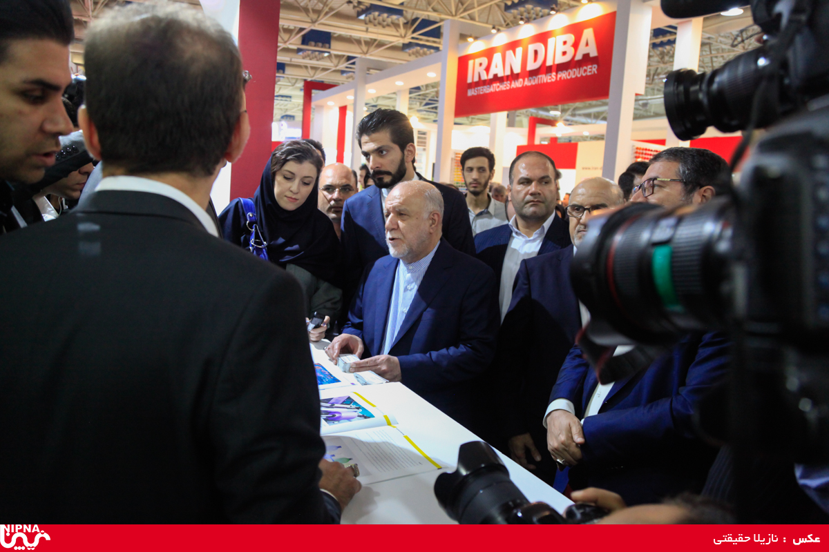 بازدید وزیر نفت از سیزدهمین نمایشگاه ایران پلاست  1