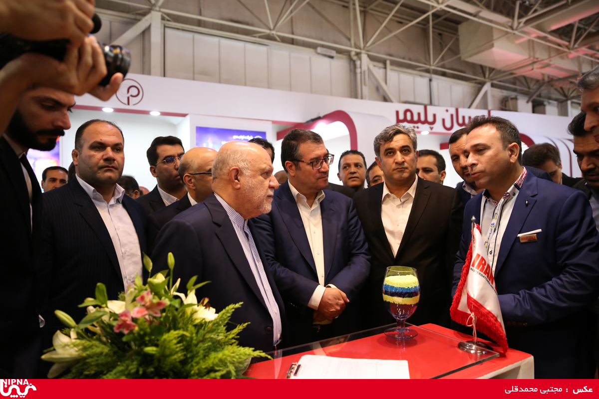 بازدید وزیر نفت از سیزدهمین نمایشگاه ایران پلاست  7