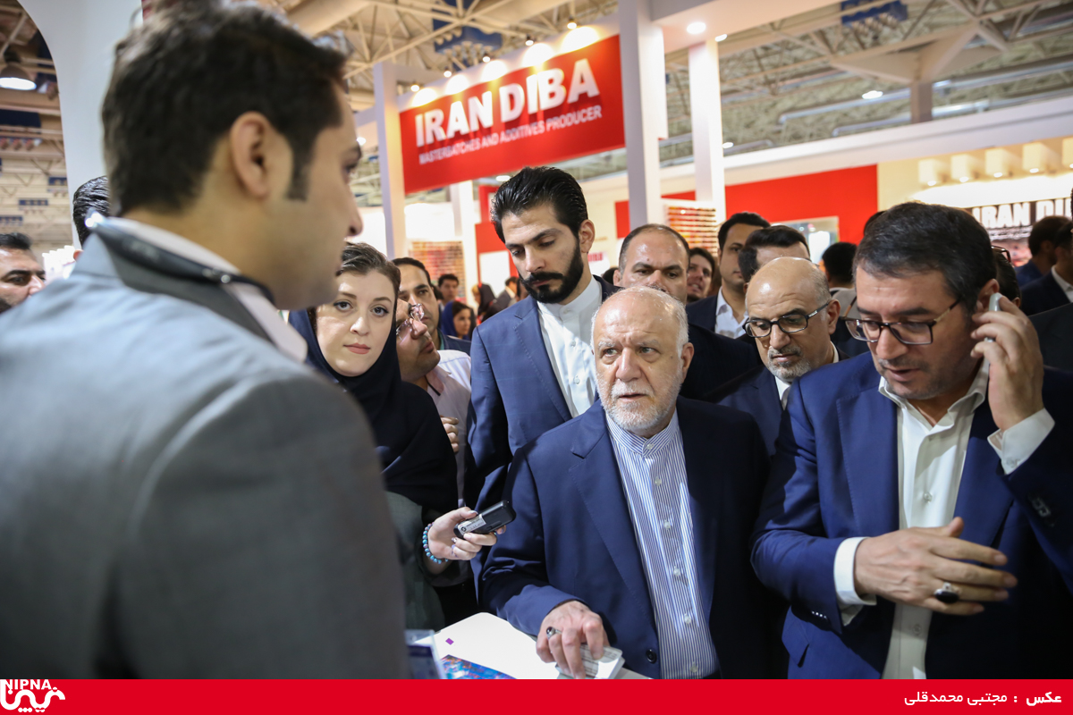 بازدید وزیر نفت از سیزدهمین نمایشگاه ایران پلاست  8