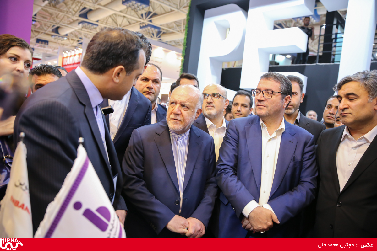 بازدید وزیر نفت از سیزدهمین نمایشگاه ایران پلاست  9